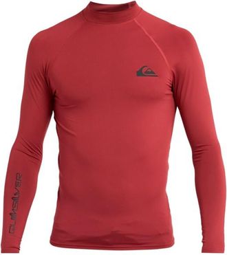 Quiksilver Everyday UPF 50 L/S Lycra f&uuml;r Herren | rot