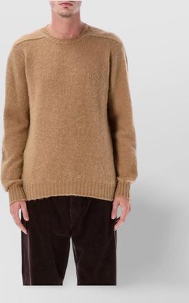 Howlin wool brushed relaxed-fit crew-neck jumper