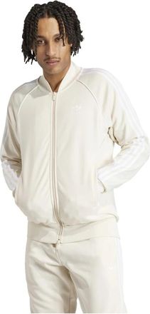 adidas Heren Sweatshirt SST TT - Heren - Vesten met rits - Wit - M - Hoodies & sweatvesten