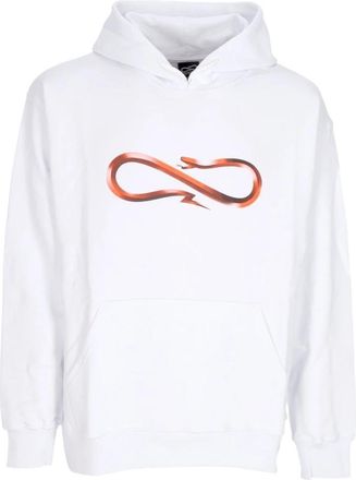 PROPAGANDA Stalen Logo Hoodie Lichtgewicht Sweatshirt - Heren - Hoodies - Wit - XS - Katoen - Hoodies & sweatvesten