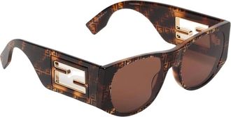 Fendi Dames, Accessoires, Bruin, Maat: ONE Size