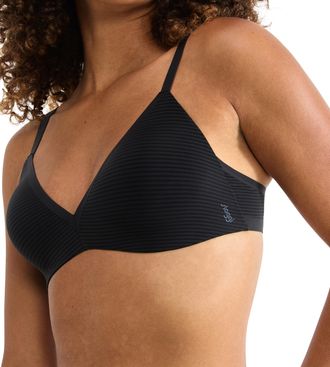 sloggi Push-up-BH SLOGGI ZERO Feel Air THE UP Push Up, Damen, Gr. XL, N-Gr, schwarz, Single Jersey, Obermaterial: 46% Polyamid, 46% Polyester, 8% Elasthan, B