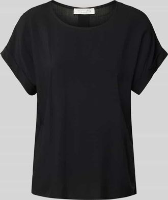 Christian Berg Blusenshirt aus Viskose mit Rundhalsausschnitt in Black, Gr&ouml;&szlig;e 40