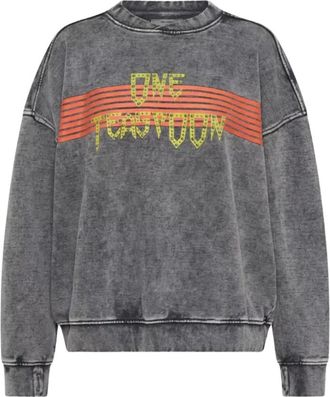 One Teaspoon Mujer, Sudaderas, Gris, Talla: S