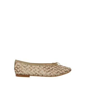 Repetto Lilouh Ballerina - Dames - Schoenen - Beige - Maat: 37 EU Katoen