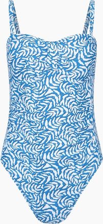 Mountain Warehouse Womens Mountain Warehouse Womens/Ladies Resort Printed Tummy Control One Piece Swimsuit - Blue - Size: 20 uk