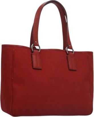 Gucci Pre-owned Handbags, female, Red, Size: ONE SIZE Pre-owned Vintage Handbag