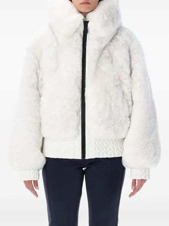 Goldbergh Jas van imitatiebont - Wit