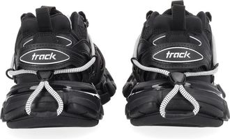 Balenciaga Womens Sneakers Track Black Polyurethane Trainers