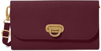 Baggallini Coastal Flip Lock RFID Phone Wallet Crossbody Bag in Jam With Gold Hardware at Nordstrom