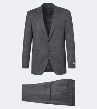 Canali Chalk stripe wool suit