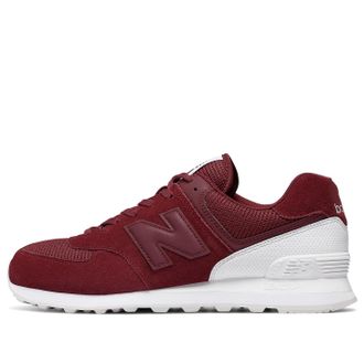 New Balance 574 Red White ML574WC