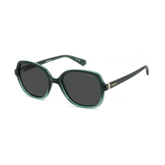 Polaroid PLD 4177/S/X Zonnebril - Dames - Accessoires - Groen - Maat: 55 MM
