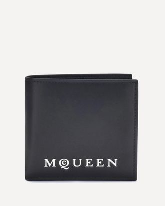 Alexander McQueen Portafogli con logo Man UNI