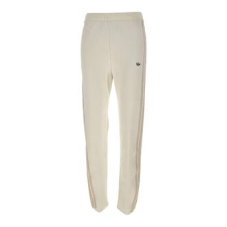 adidas Gebreide trainingsbroek - Dames - Trainingsbroeken - Wit - XS - Polyester - Fitness