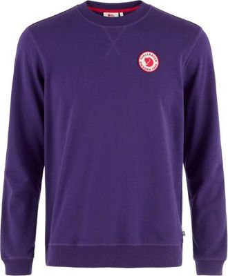 Fj&auml;llr&auml;ven 1960 Logo Badge Sweater Pullover f&uuml;r Herren | lila
