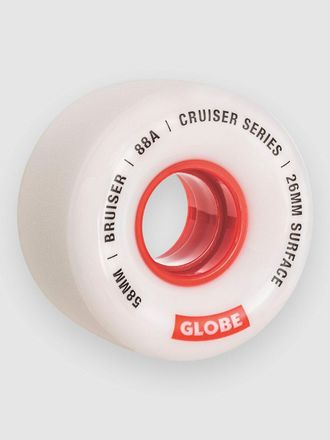 Globe Bruiser 58mm Rollen weiss