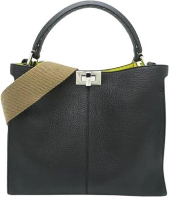 Fendi Pre-owned Vintage Handbag - Dames - Vintage Handtas - Zwart - ONE Size - Vintage