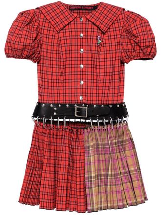 Chopova Lowena Judith dress - women - Cotton - S - Red