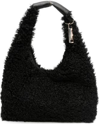 La Milanesa Oprah Hobo Bag - Dames - Handtassen - Zwart - ONE Size - Tassen