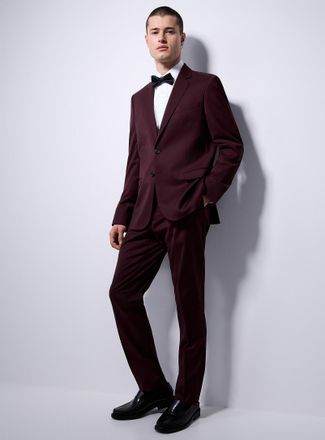 Le 31 Mens Essential stretch pant Wool weave by Marzotto Stockholm fit - Slim