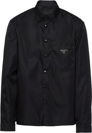 Prada Camicia con colletto classico - Nero