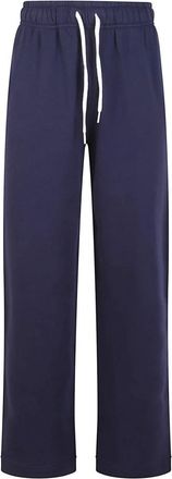 Ralph Lauren Trainingsbroeken met trekkoord - Dames - Sweatpants - Blauw - S - Katoen - Broeken