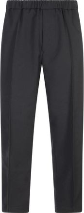 Jil Sander Heren, Broeken, Blauw, Maat: L Poliester