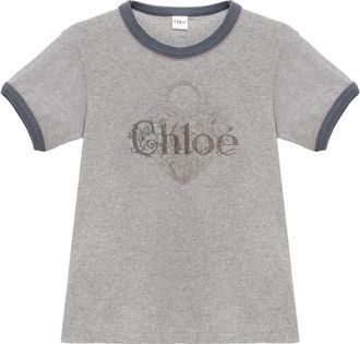 Chlo&eacute; Logo Cotton T-shirt