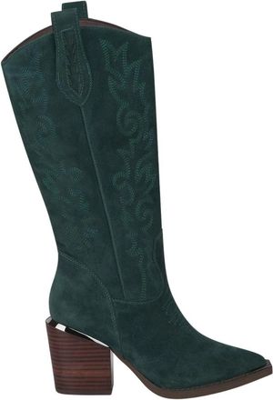 Alma En Pena Geborduurde haklaars - Dames - Cowboylaarzen - Blauw - 36 EU - Schoenen