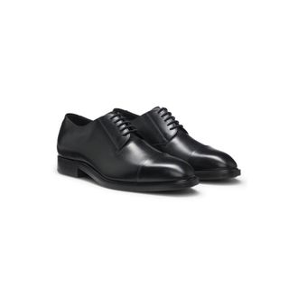 BOSS Cap-toe Derby shoes in leather