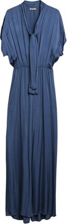 H2O Satijnen Viscose Jumpsuit - Dames - Jumpsuits - Blauw - S - Satijn - Jumpsuits & Playsuits