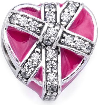 Pandora Magenta Present of Love Charm