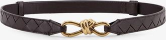 Bottega Veneta Cintura in pelle con motivo Intrecciato - BOTTEGA VENETA - gender_Woman