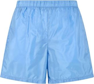 Prada Beachwear, male, Blue, Size: L Swimsuit in Re-Nylon