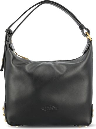 Tod's Black Metal Dots Mini Shoulder Bag