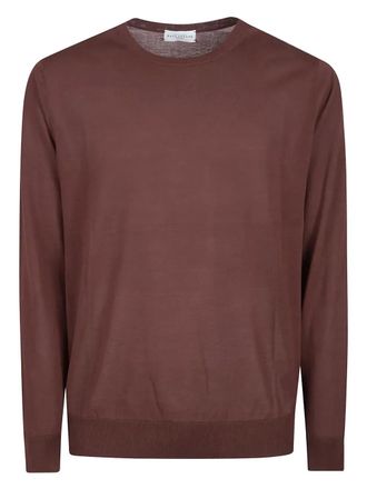 Ballantyne round-neck cashmere sweater - Brown