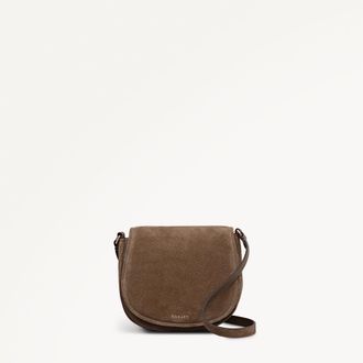 Radley London Coffee Medium Flapover Cross Body Bag Liverpool Gardens AW25 Radley London