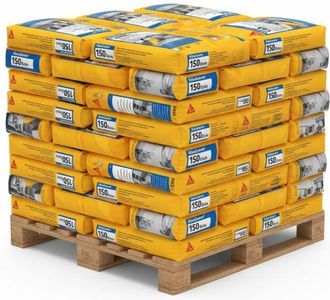 Sika Sikaceram-150 Extra Cemento Cola Gel Multiusos De Alta Calidad Palet De 24 Sacos 25 Kg / Gris