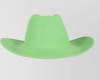 Studio rabbit fur fedora hat