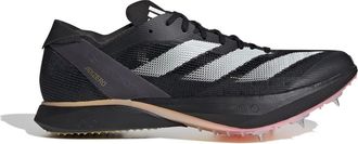 adidas Mens Adizero Avanti Running Spikes Unisex Adults in Black/Spark - Size UK 14