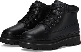 Skechers Jammers SR Womens Work Lace-up Boots Black : 11 M, Leather