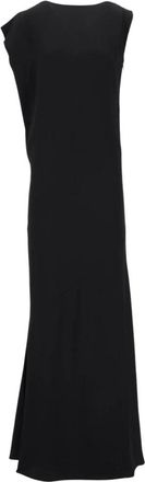 Jacquemus Kleedjes, Dames, Zwart, S, Midi Kleedjes