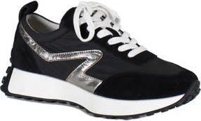 Diba Kind Mark Sneaker in Black/Pewter at Nordstrom Rack, Size 8.5