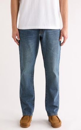 Lucky Brand 223 Straight Leg Jeans in Exchange Place at Nordstrom Rack, Size 33 X 34