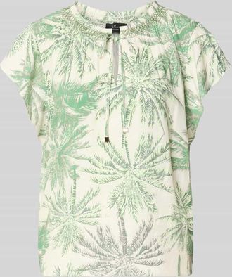 s.Oliver Black Label Loose Fit Bluse aus reiner Viskose in Gruen, Gr&ouml;&szlig;e 34