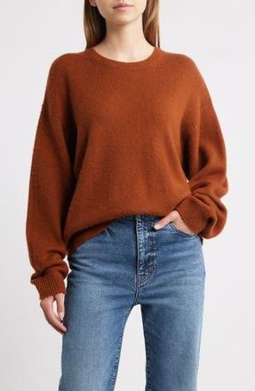 Frame Denim The Cashmere Brushed Sweater in Rust at Nordstrom Rack, Size Small