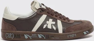 Premiata Sneakers Bonnie in pelle e suede con maxi logo laterale
