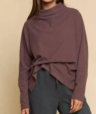 Fundamental Coast Pch Turtleneck Sweater In Anise