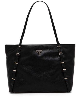 Guess Co Heuptas met logoplakkaat - Zwart